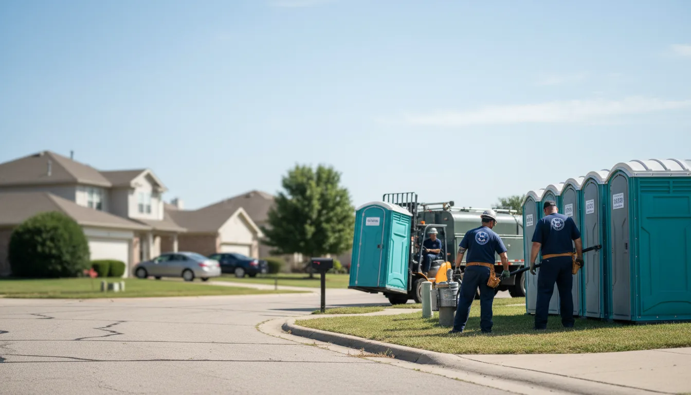 Porta Potty Rental in Hudson, KS near me
